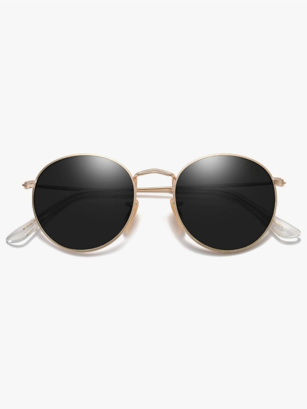 Small Round Polarized Sunglasses Unisex, Classic Vintage Retro Frame, SJ1014